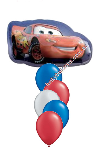 (image for) Cars Lightning McQueen Bouquet - Click Image to Close