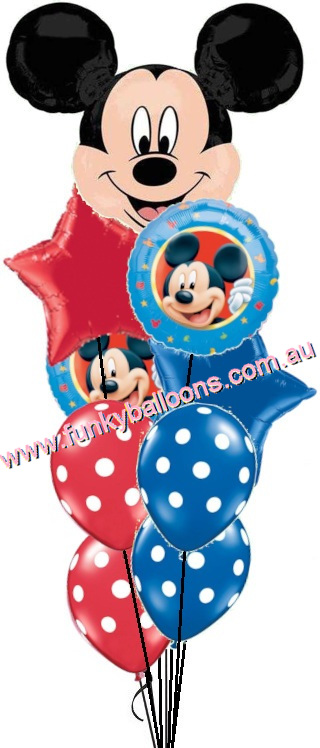 (image for) Mickey Mouse Polka Dots Bouquet
