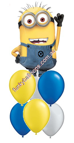 (image for) Despicable Me Minions Balloon Bouquet