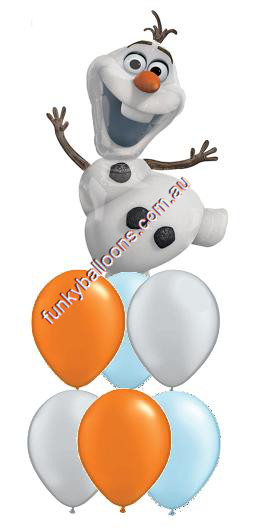 (image for) Olaf Frozen Balloon Bouquet