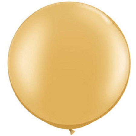 (image for) Round Latex ~ Gold (Float time 48 hrs)