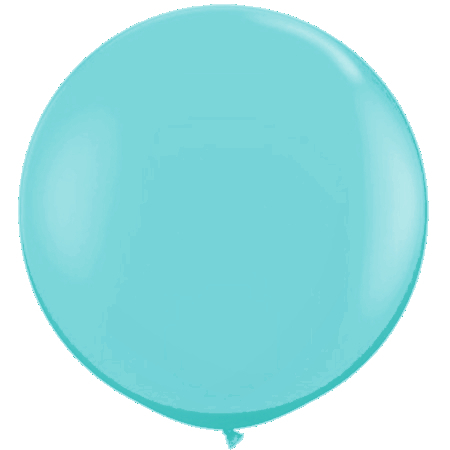(image for) Round Latex ~ Caribbean Blue (Float time 48 hrs)