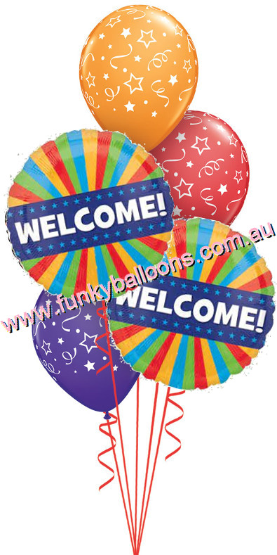 (image for) Colourful Welcome Bouquet