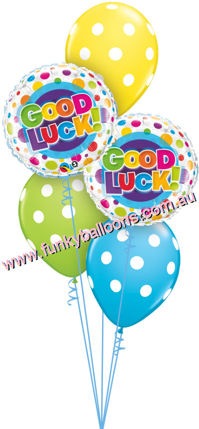 (image for) Good Luck Colourful Dots Bouquet