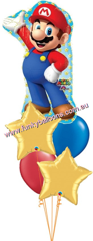 (image for) Super Mario Brothers Balloon Bouquet