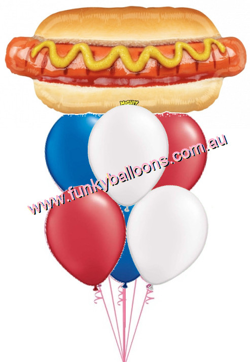 (image for) Mighty Hot Dog Bouquet